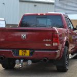 Dodge Ram Rear View 