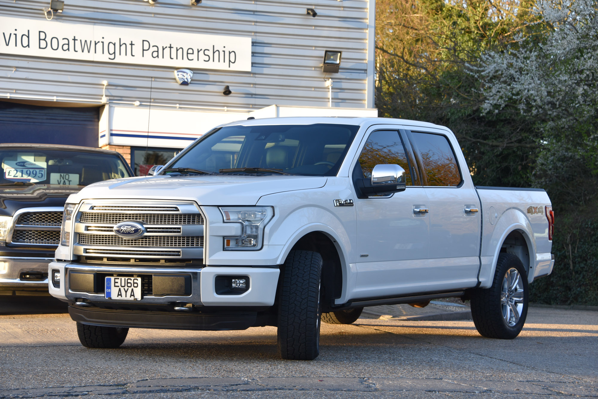 2016 Ford F150 Platinum – 1,500 Miles – David Boatwright Partnership