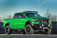 American Bespoke Pickup by David Boatwright UK Ramtrucks Dodge Ram Green