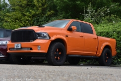 CUSTOM DODGE RAM IGNITION ORANGE