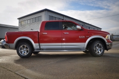 Ram Laramie Red over Silver