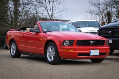 Ford Mustang Convertible Mustang in Red