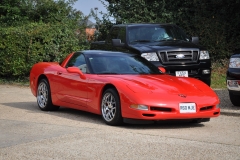 Chevrolet Corvette in Red