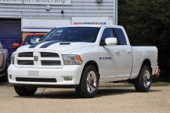 2012 Dodge Ram Quad Sport in white