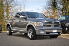 Dodge Ram Laramie in Grey over Silver