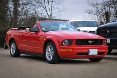 Ford Mustang Convertible Mustang in Red