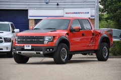 Ford F-150 Raptor in Orange Metallic