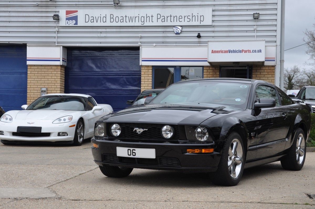 Mustang GT and Corvette C6