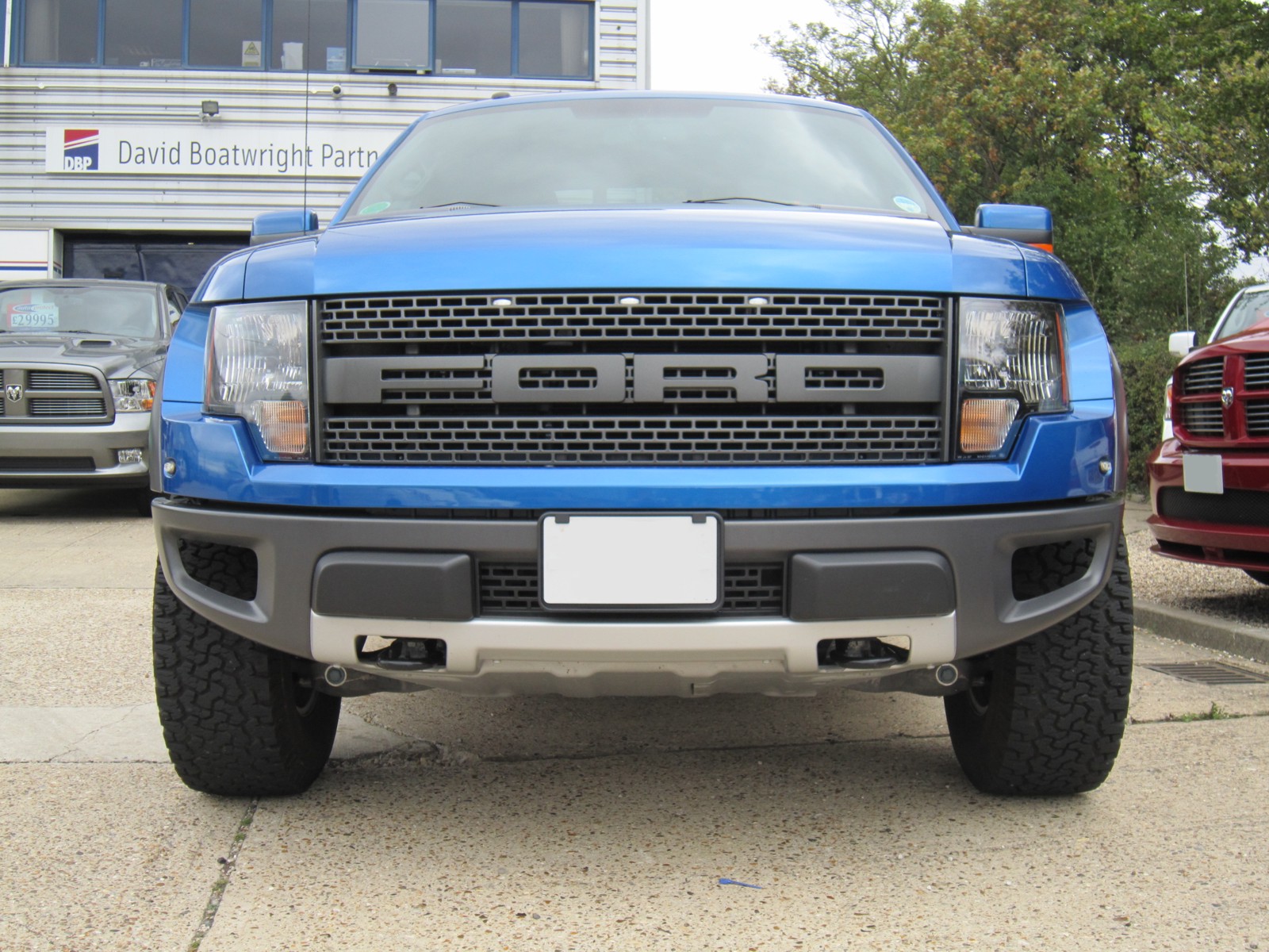 Ford F150 Raptor Blue