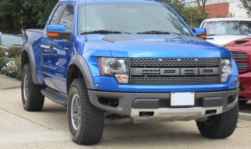 Ford F150 Raptor Blue