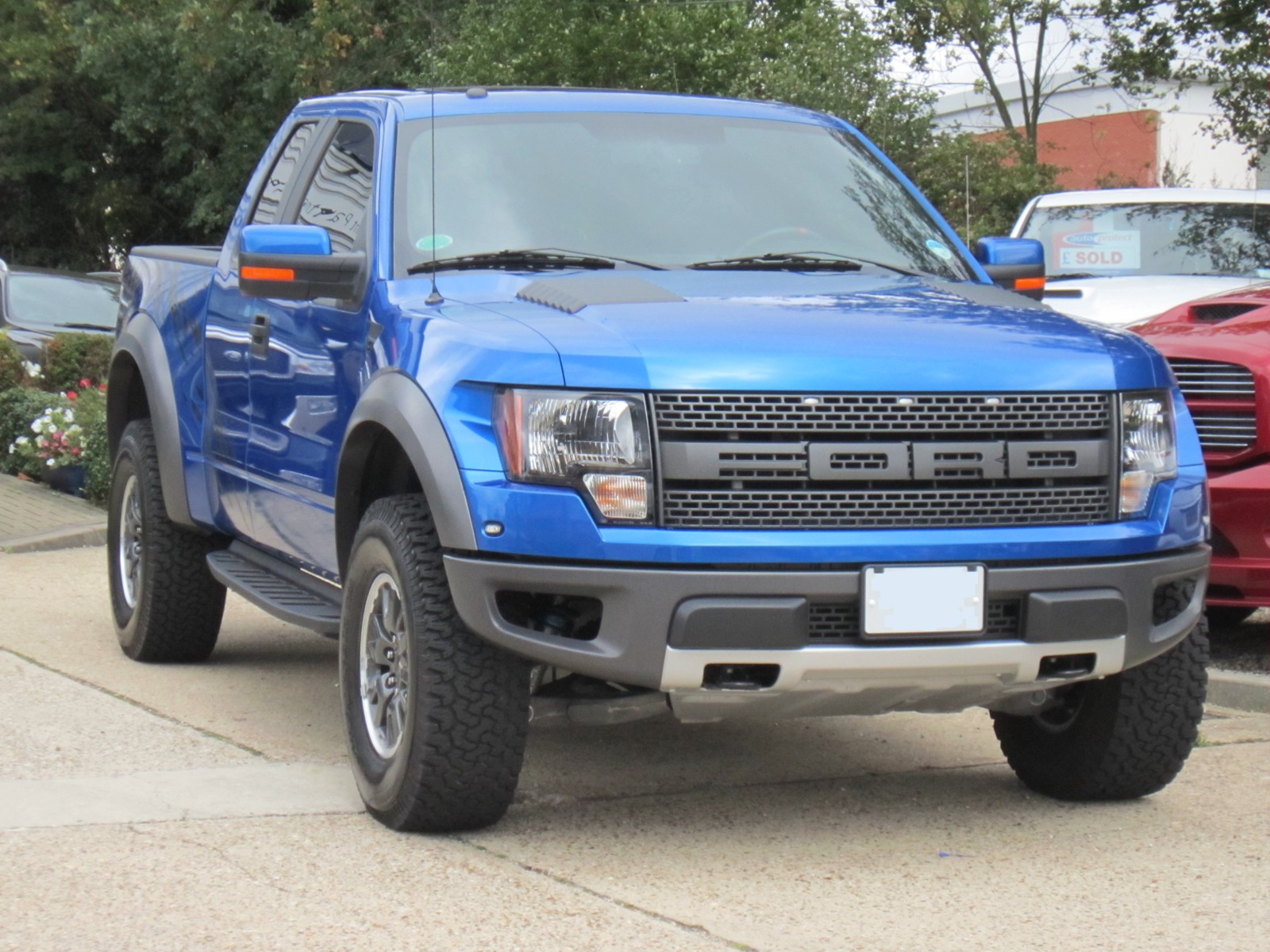 Ford F150 Raptor Blue