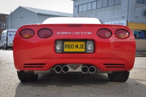 Red Corvette C5