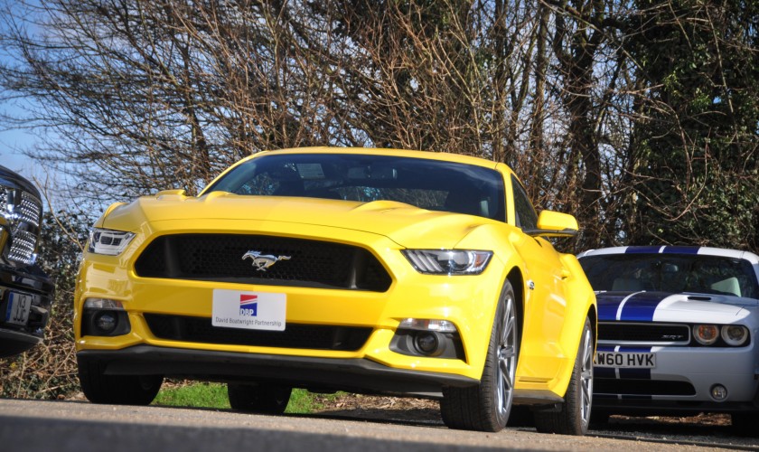 New Mustang GT Triple Yellow