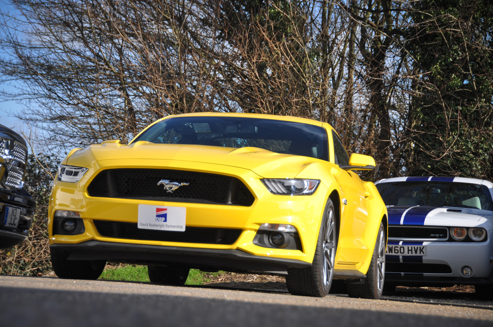 New Mustang GT Triple Yellow