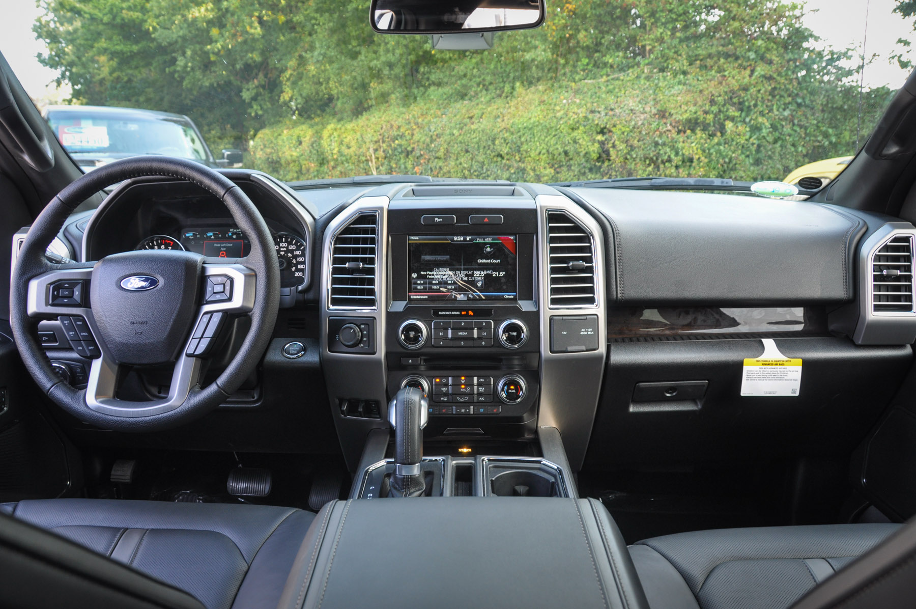 F150 Interior Front