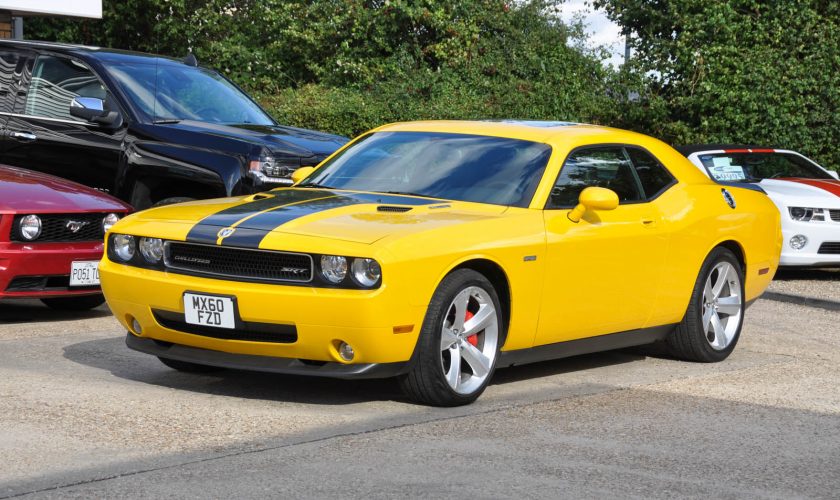 Challenger SRT8 Detonator Yellow