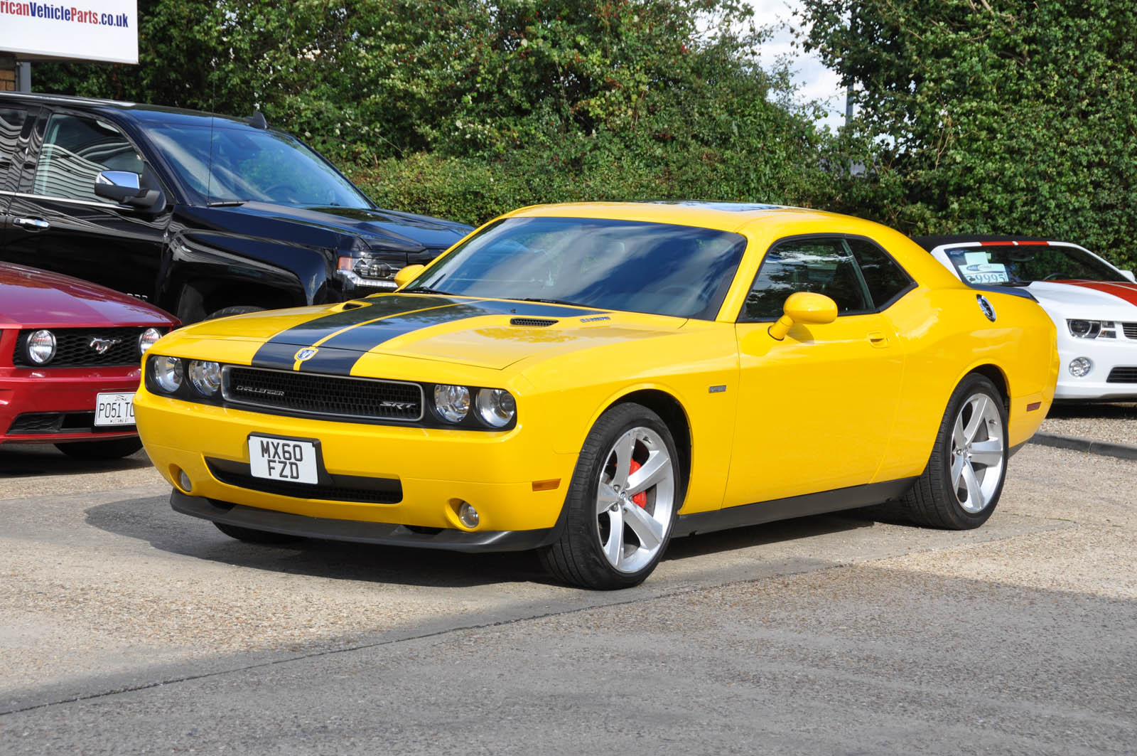 Challenger SRT8 Detonator Yellow