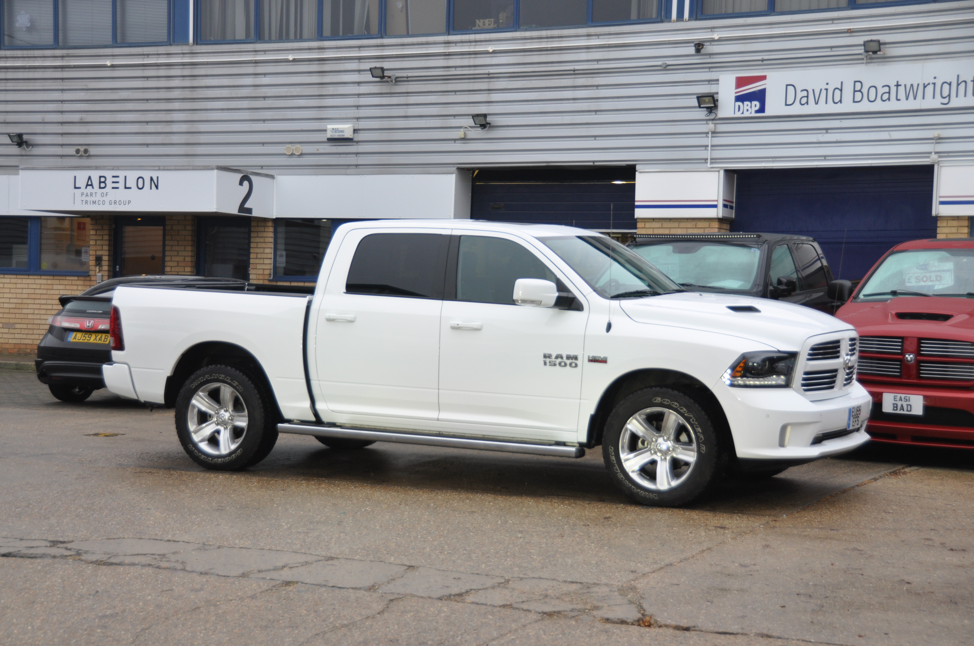 2015 Dodge Ram Crew Sport white