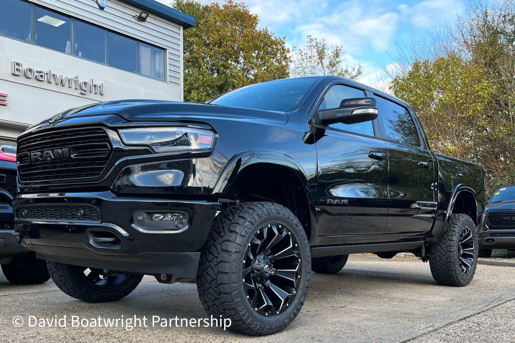 Official UK Dodge and RAM dealer : RAM Distributor - New Lifted Ram Limited Night Edition with Upgrade Wheels