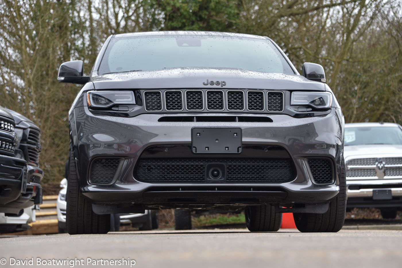 Beautiful and fast ... 2019 Jeep Trackhawk in Granite Crystal