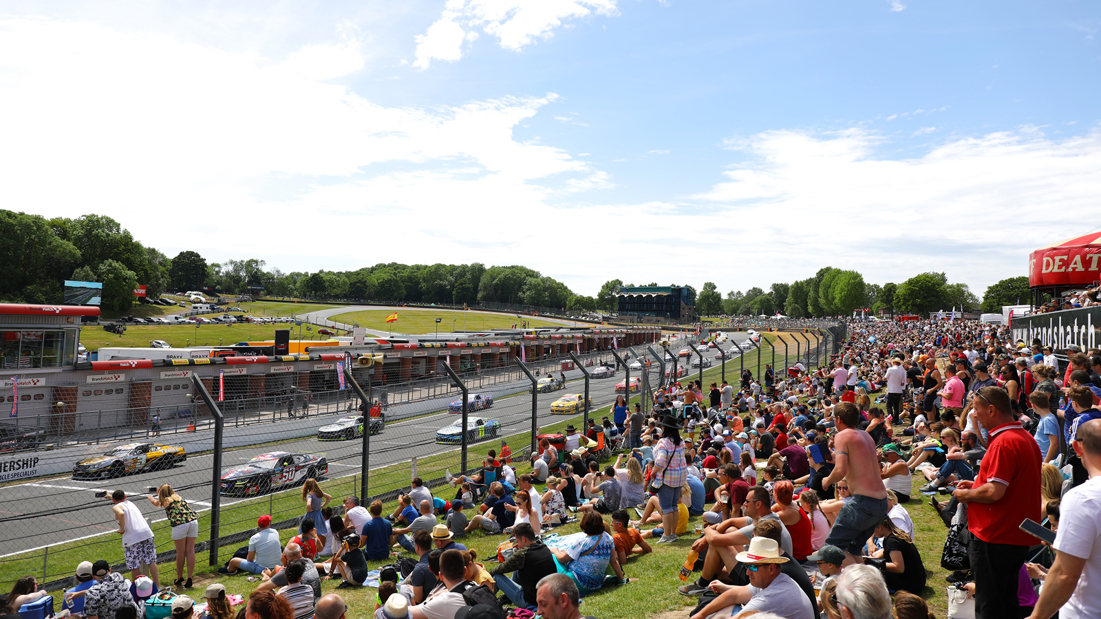 NASCAR Grid Brands Hatch