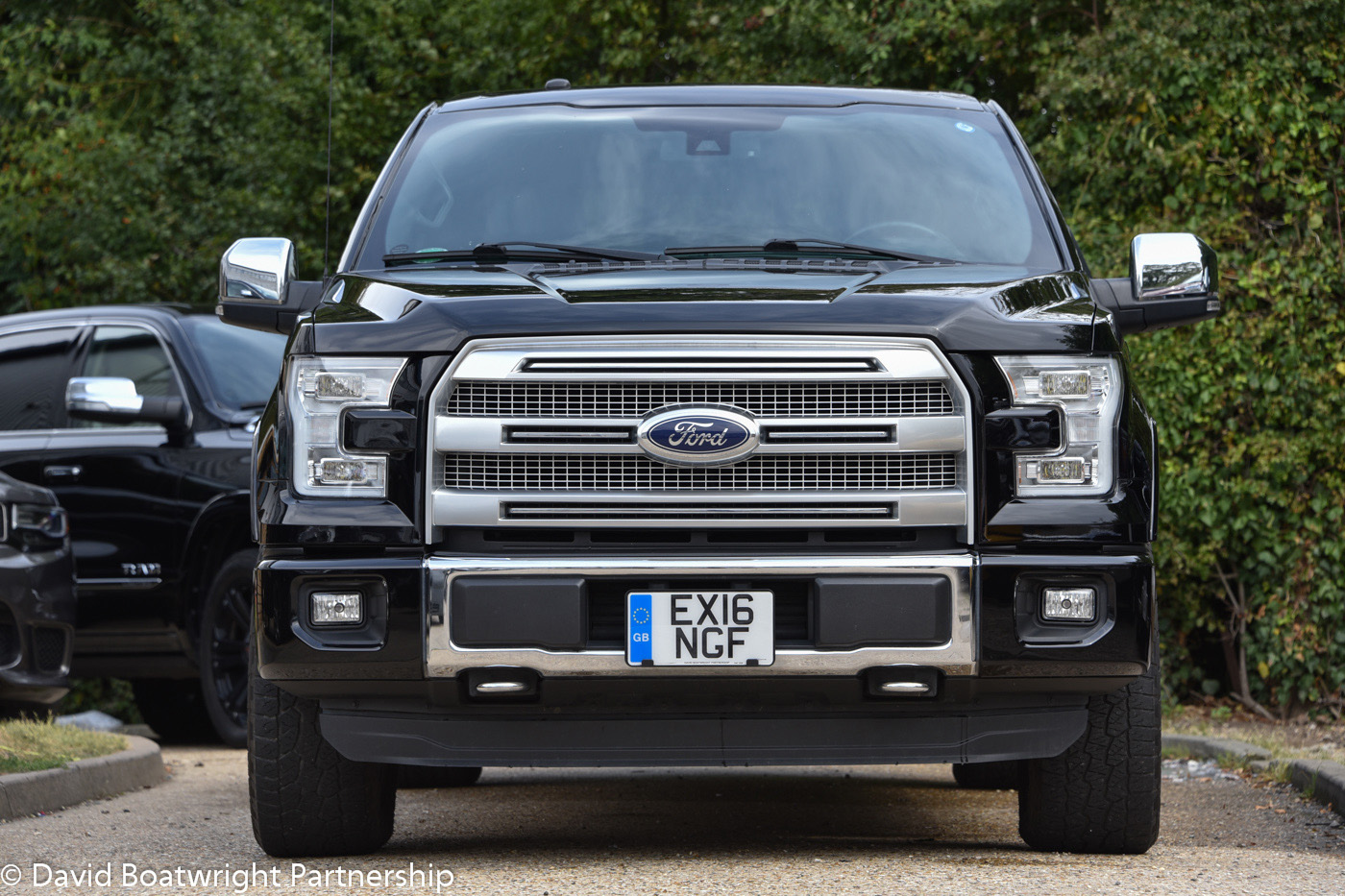 Black F150 Platinum 4x4 Supercrew with Prins LPG