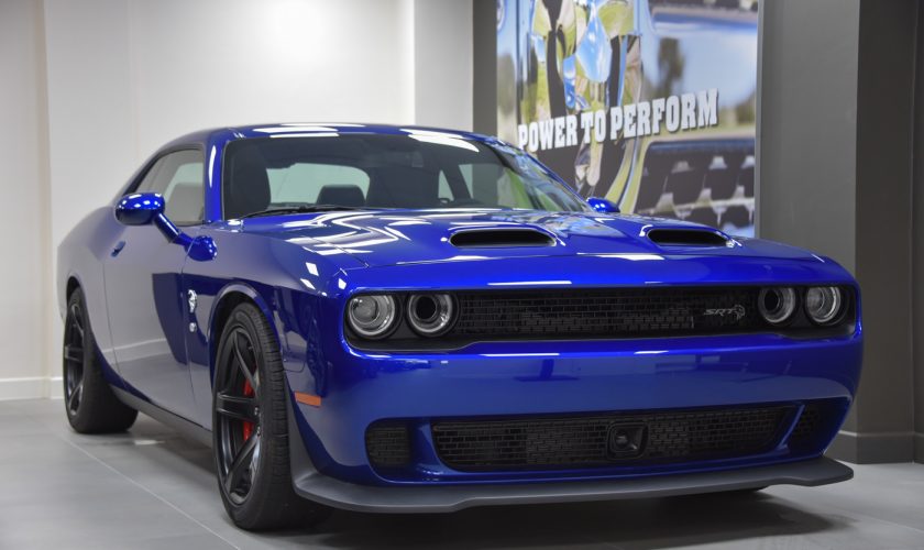 2019 Dodge Challenger Hellcat Indigo Blue UK