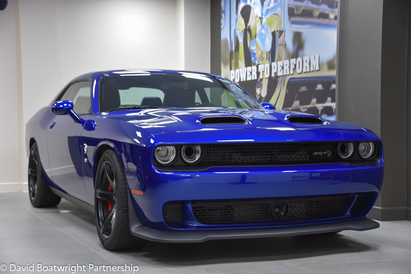 2019 Dodge Challenger Hellcat Indigo Blue UK