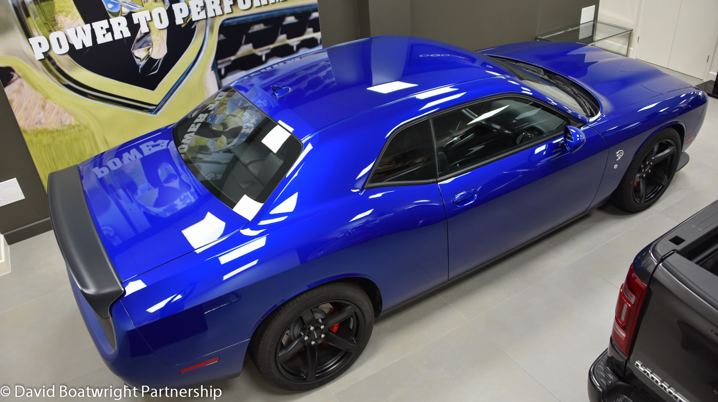 2019 Dodge Challenger Hellcat Indigo Blue