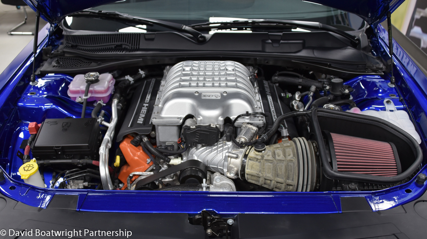 2019 Dodge Challenger Hellcat Indigo Blue