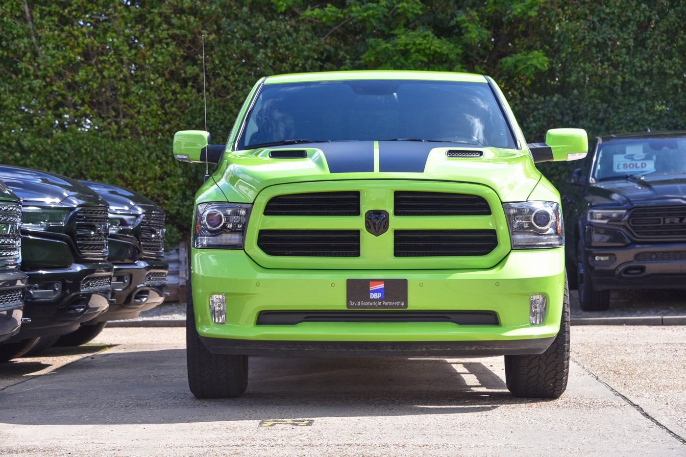 Sublime Green Dodge Ram Sport 4x4 for sale. 2017