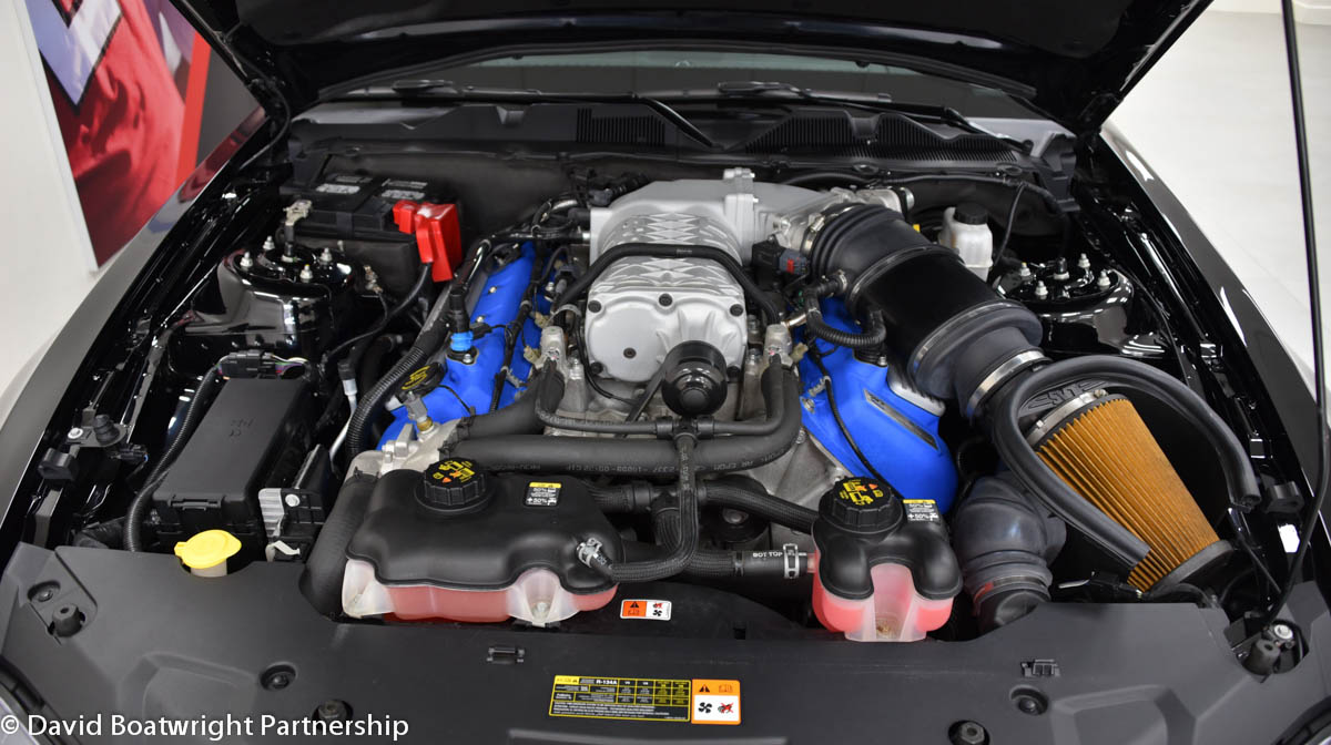 2014 GT500 Shelby Supercharged V8 Engine