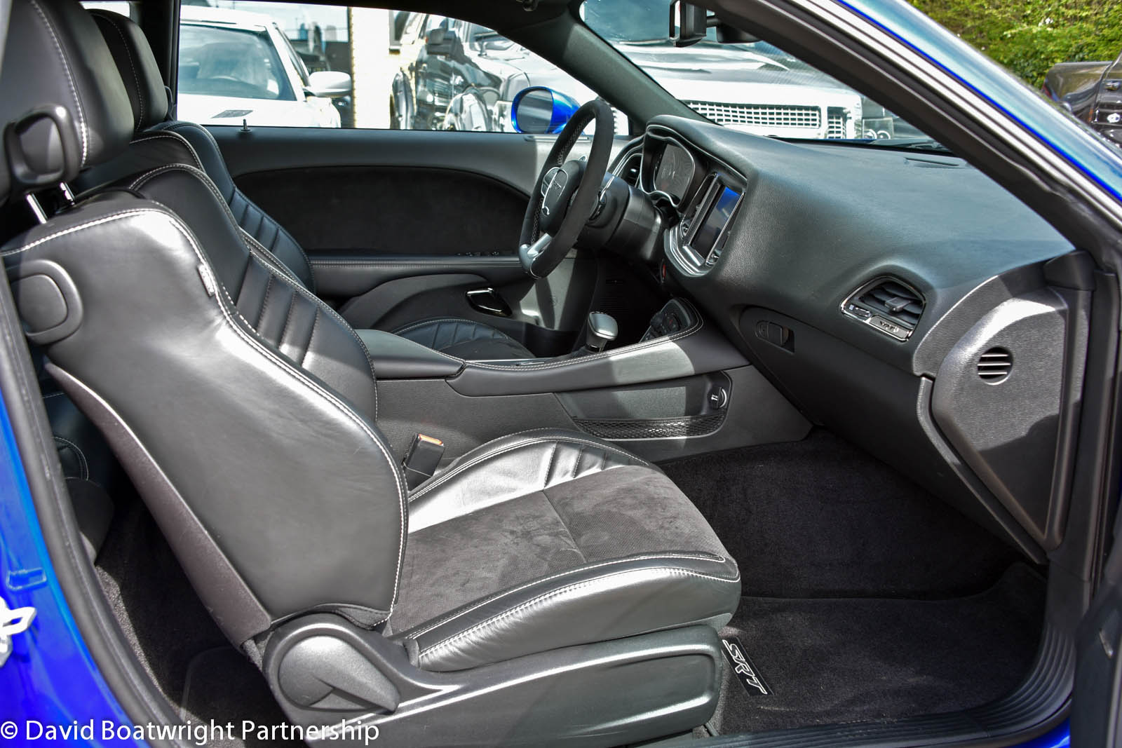 Challenger Hellcat interior