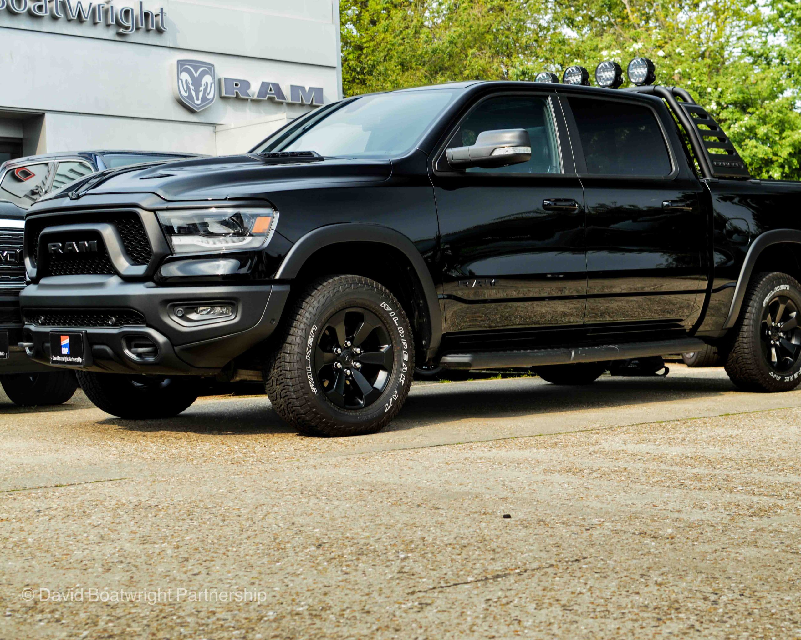 Dodge ram rebel black on sale