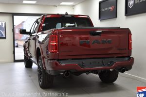 2025 RAM Limited Delmonico Red Rear Left