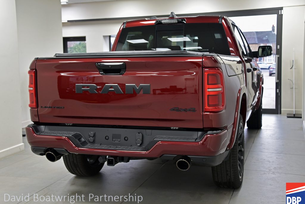 2025 RAM Limited Delmonico Red Rear Right