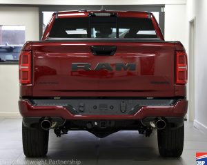 RAM Limited Delmonico Red Showroom Rear