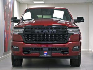 New 2025 RAM Limited Delmonico red