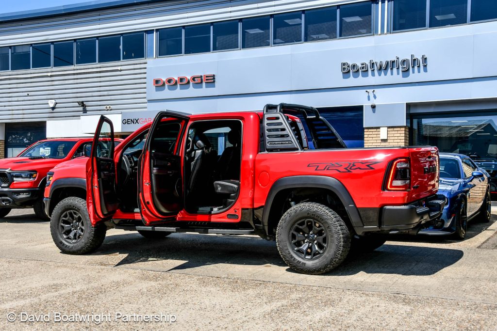 2021 Ram 1500 TRX 6.2L V8 Supercharged in Flame Red for sale in the UK - Official RAM Dealers
