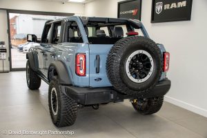 Ford Bronco Sasquatch Azure Grey