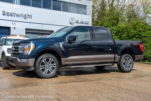 2021 Ford F150 Lariat Antimatter Blue