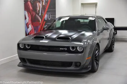 Dodge RAM UK Official - American Vehicle Specialists DBP Dodge Dealer UK - Dodge Challenger Hellcat Redeye in Showroom