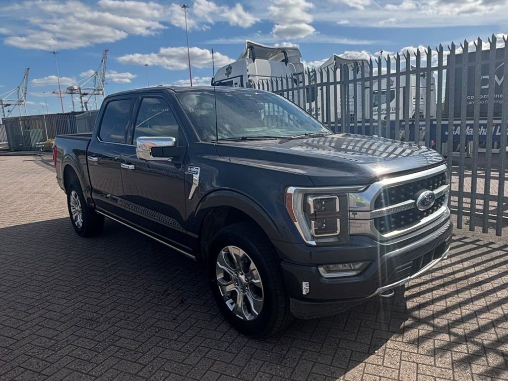 New Ford F-150 platinum Boron Grey