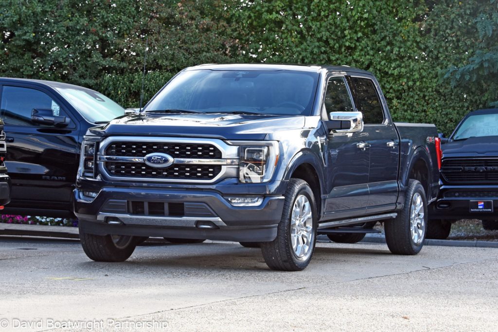 New Ford F-150 Platinum Front Side