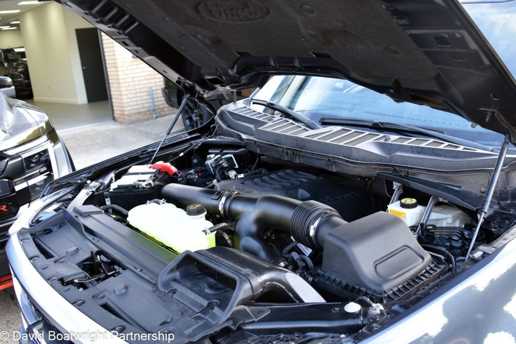 New Ford F-150 Platinum Engine