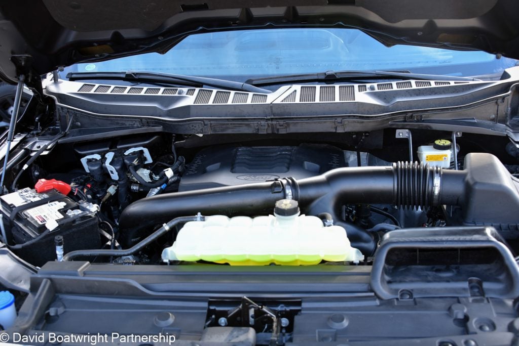 New Ford F-150 Platinum Engine