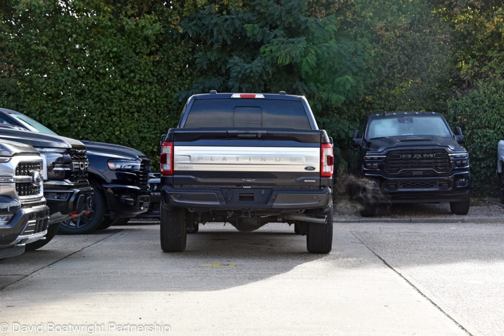New Ford F-150 Platinum Rear