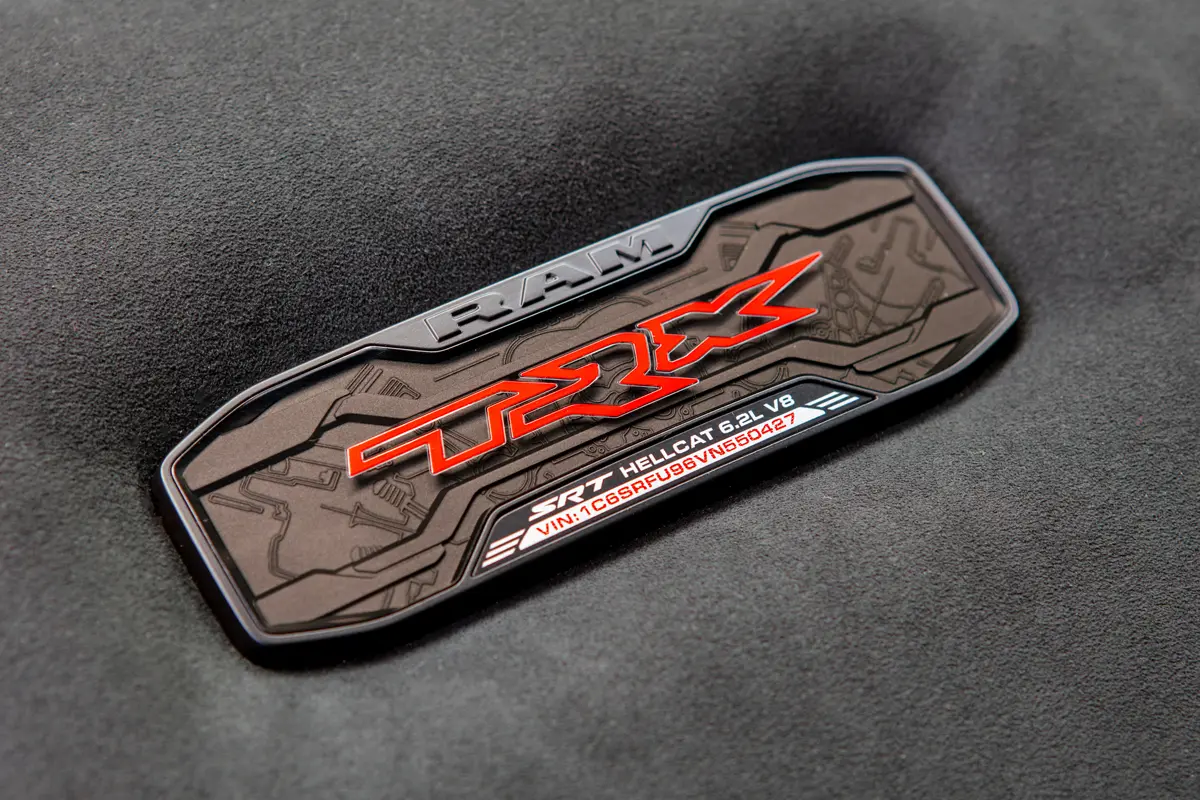 New Ram TRX - Now Available DBP New 2027 Ram TRX SRT Interior Badge