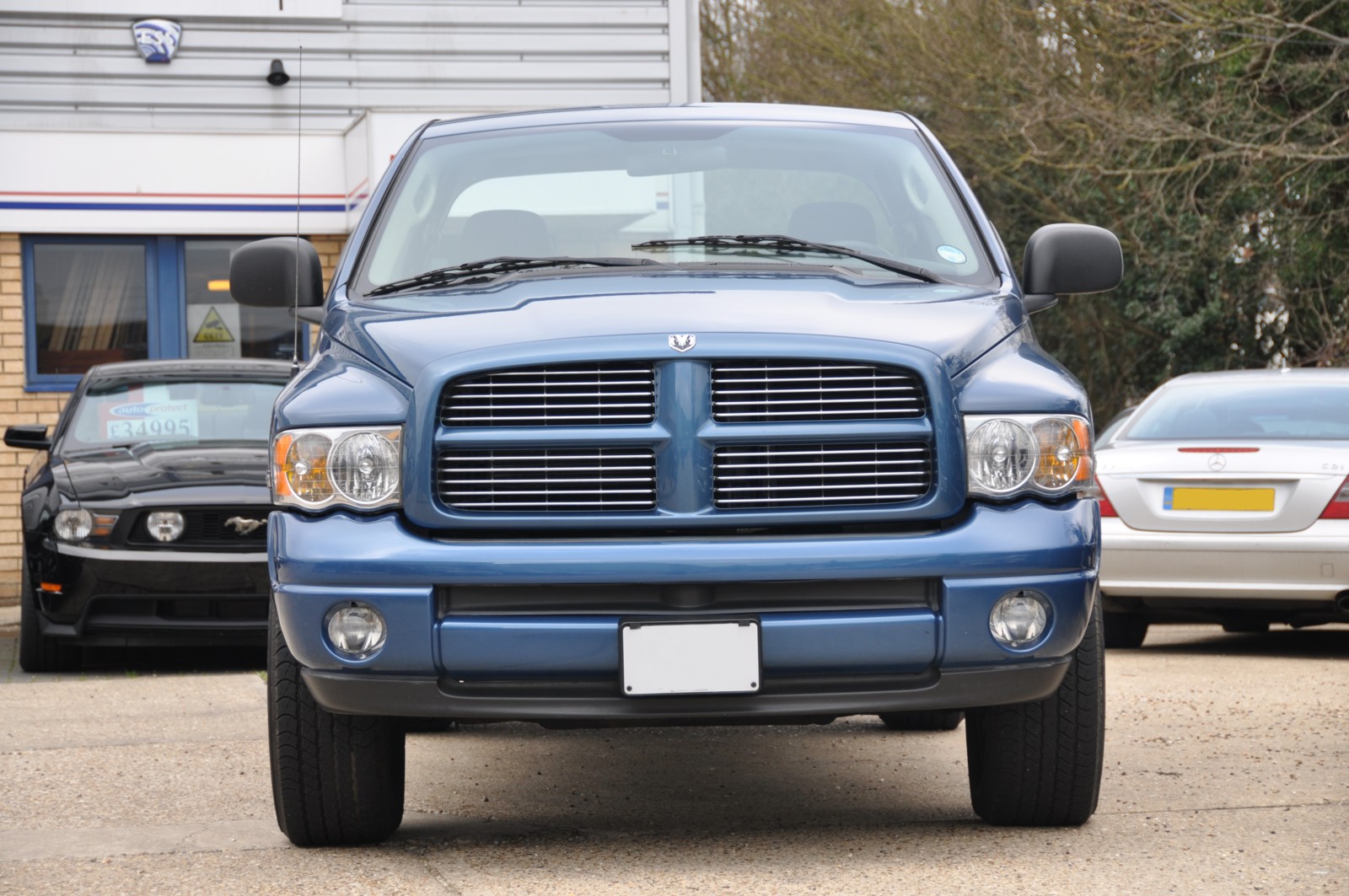 Dodge Ram Blue Quad