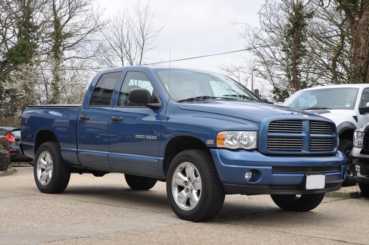 Dodge Ram Blue Quad